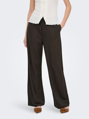 JDYLESLIE PANT JRS NOOS Chocolate Brown