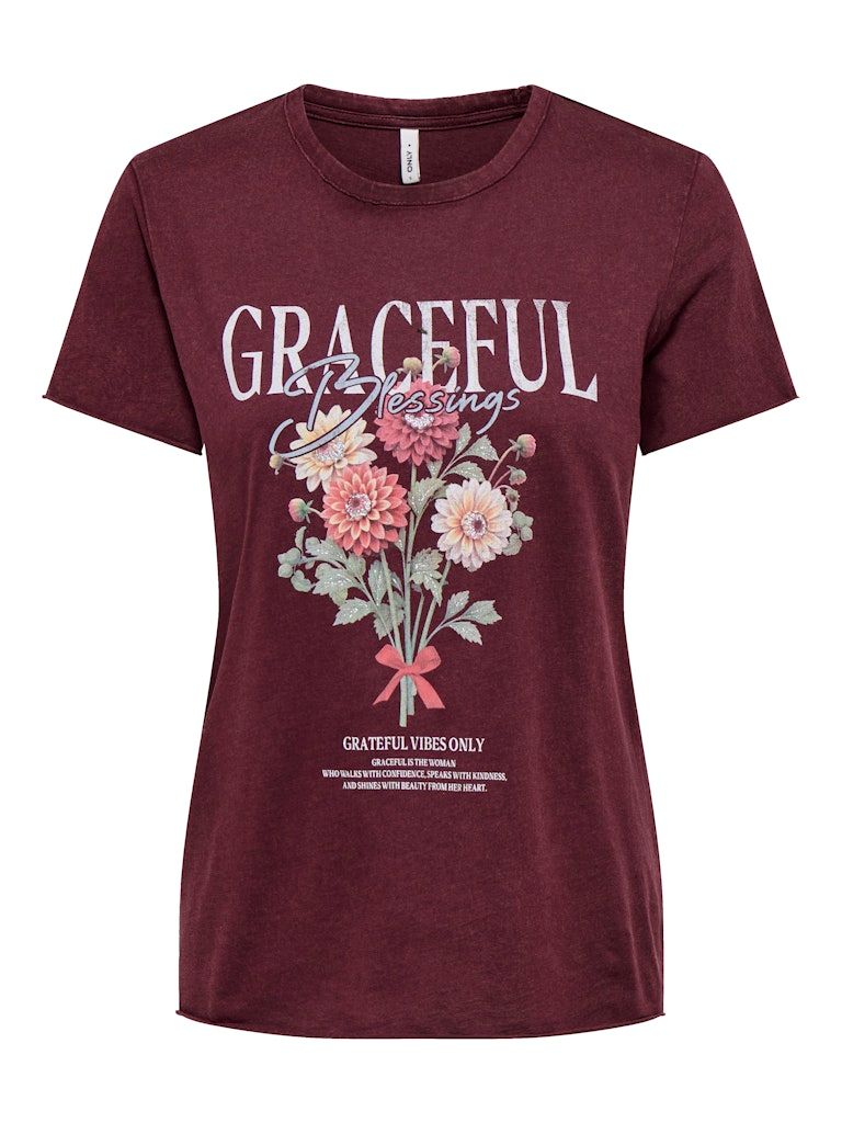 ONLLUCY REG S/S TOP JRS NOOS Fig/Graceful blessin
