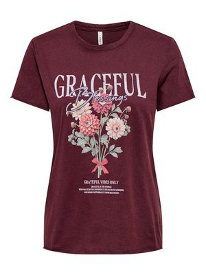 ONLLUCY REG S/S TOP JRS NOOS Fig/Graceful blessin