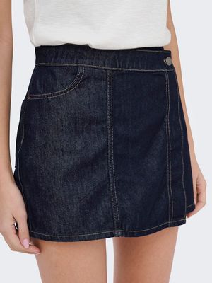 JDYSANSA REG SKORT DNM DBD NOOS Dark Blue Denim