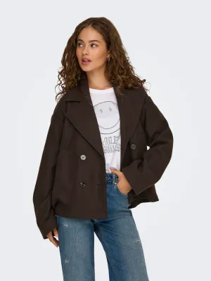 ONLNANCY JACKET NOOS OTW Chocolate Torte