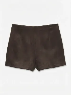 VMHAZEL MW SHORT WRAP SKORT Chocolate Torte