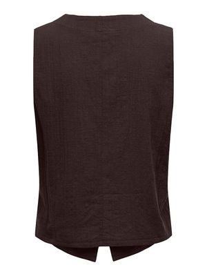 ONLTIZANA COTTON VEST TOP WVN NOOS Chocolate Torte