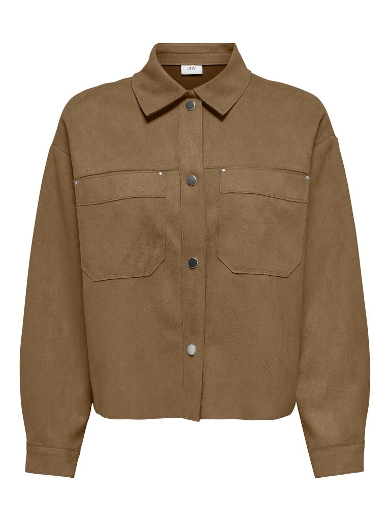 JDYJULLE L/S FAKE SUEDE SHIRT JRS NOOS Kangaroo