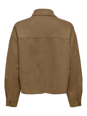 JDYJULLE L/S FAKE SUEDE SHIRT JRS NOOS Kangaroo