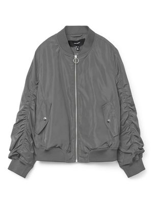 SNKATARINA SHORT BOMBER JACKET Steel Gray