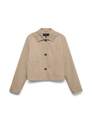 SNCHELSEA SOPHIA SHORT JACKET Silver Mink