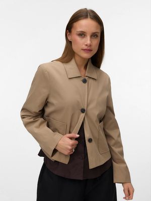 SNCHELSEA SOPHIA SHORT JACKET Silver Mink