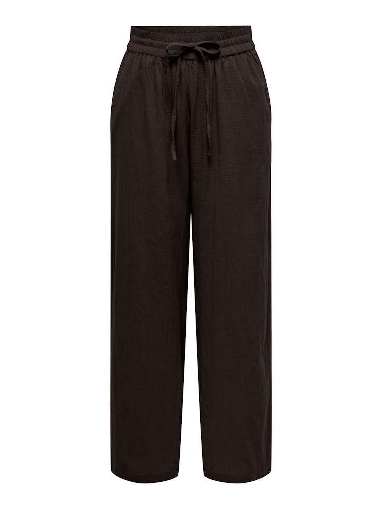 ONLTIZANA COTTON LOOSE PANTS WVN NOOS Chocolate Torte