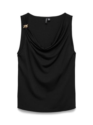 VMCARLY SL BUCKLE TOP JRS Black