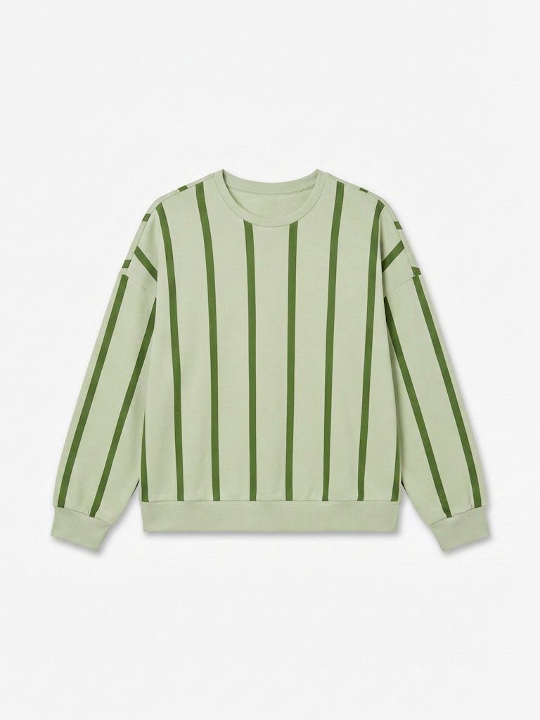 VMSILJE LS O-NECK SWEAT JRS EXP SB2 Fog Green/VINYARD GR