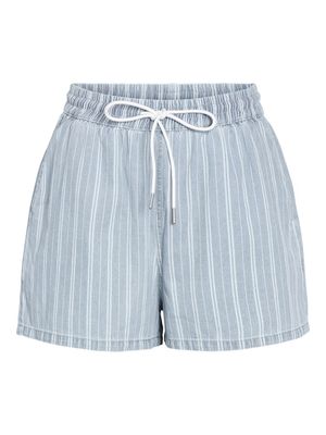 NMKATRI MW ELASTIC BAND SHORTS BS006LB Medium Blue Denim