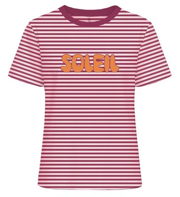 ONLAMIRA S/S REG STRIPE TEE CS JRS Romance Rose/Sangari