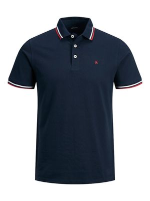 JJEPAULOS POLO SS NOOS Navy Blazer/SLIM FIT