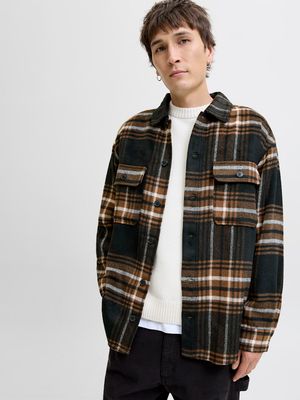 JJEBRADLEY OLLIE OVERSHIRT LS NOOS Monks Robe
