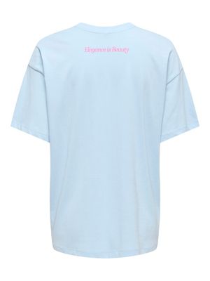 ONLVIVVI S/S LOVELY TOP JRS Cashmere Blue/Elegan