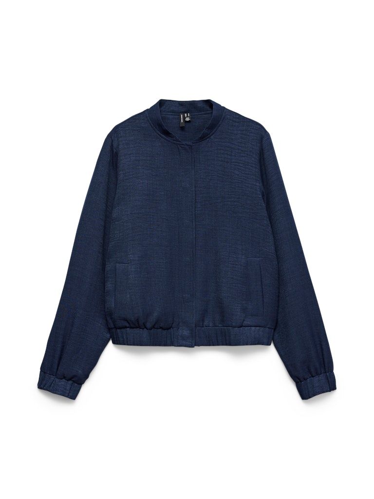 VMMELANEY LS BOMBER EXP Navy Blazer