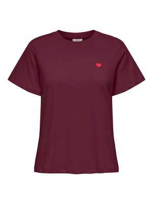 JDYPISA LIFE S/S PRINT TOP JRS NOOS Windsor Wine/BITTERS
