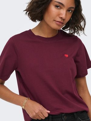 JDYPISA LIFE S/S PRINT TOP JRS NOOS Windsor Wine/BITTERS