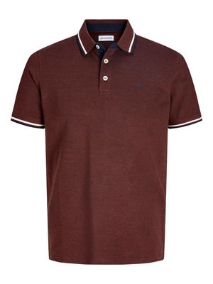 JJEPAULOS POLO SS NOOS Fired Brick/PLAY