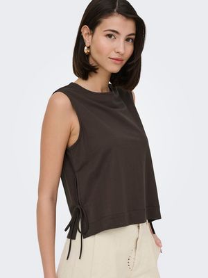 JDYLESLIE S/L BOW TOP JRS NOOS Chocolate Brown