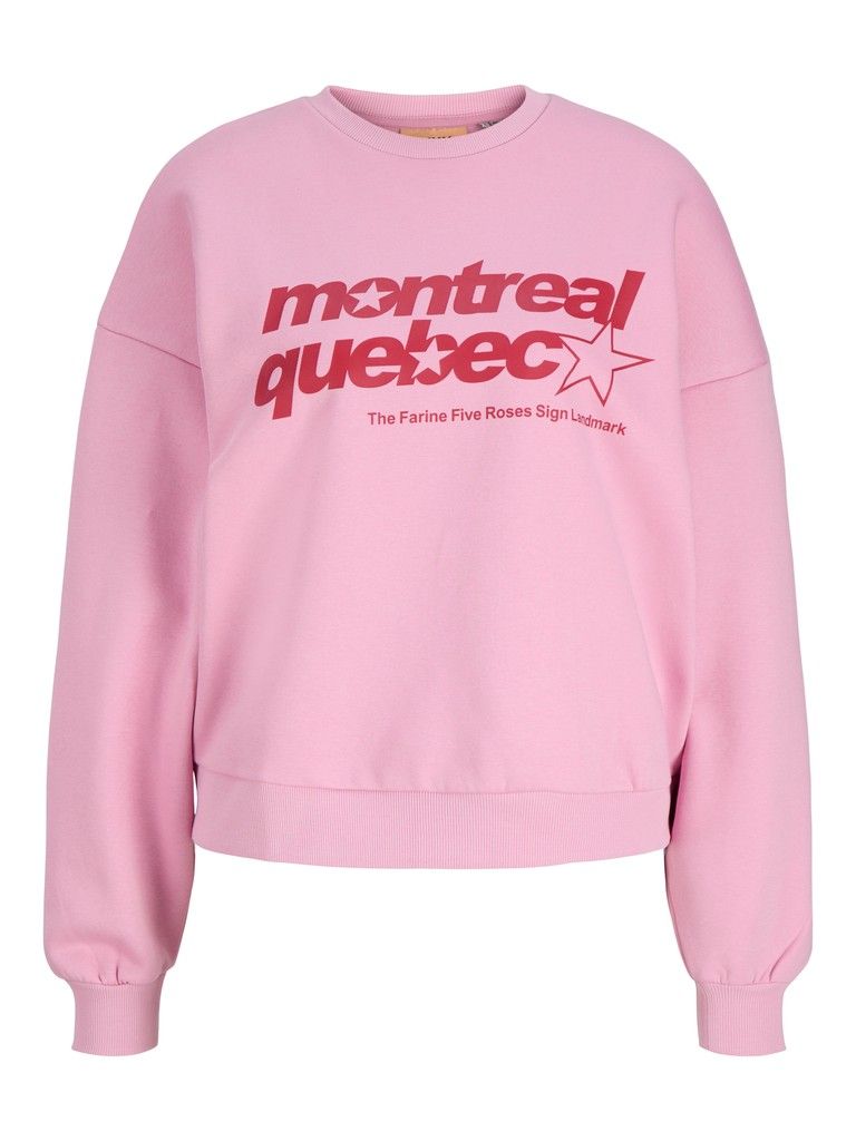 JXMERLE RLX SHORT LS CREW SWT LN Orchid Smoke/MONTREA