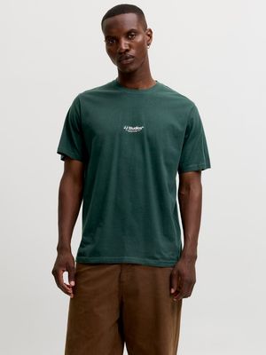 JJESOHO TEE SS CREW NECK NOOS Scarab