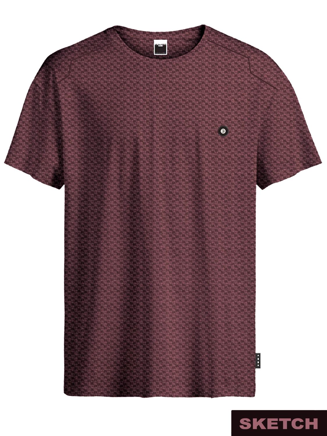 JCOPUFFER TEE SS CREW NECK SMU Fudge/Structure
