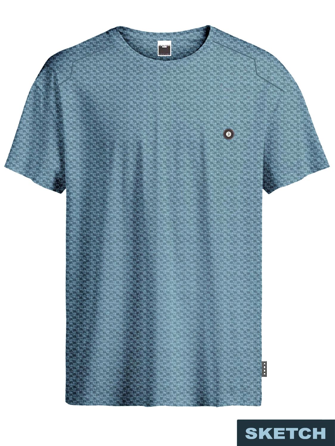 JCOPUFFER TEE SS CREW NECK SMU Orion Blue/Structure