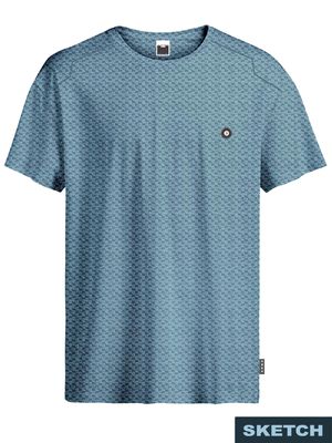 JCOPUFFER TEE SS CREW NECK SMU Orion Blue/Structure