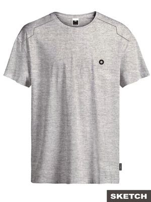 JCOPUFFER TEE SS CREW NECK SMU Dove-Melange