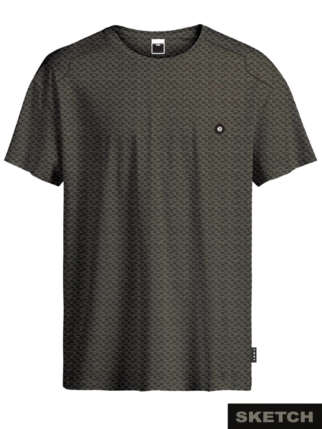 JCOPUFFER TEE SS CREW NECK SMU Peat/Structure