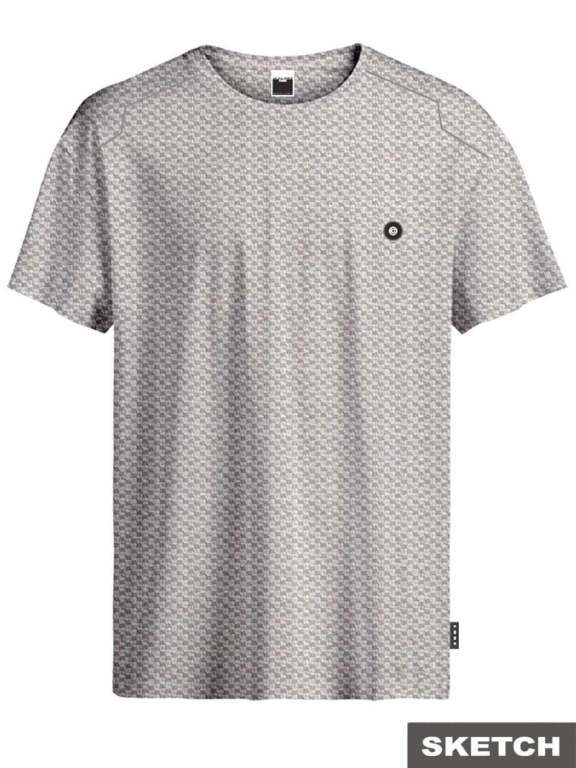 JCOPUFFER TEE SS CREW NECK SMU Dove/Structure