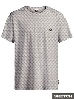 JCOPUFFER TEE SS CREW NECK SMU Dove/Structure