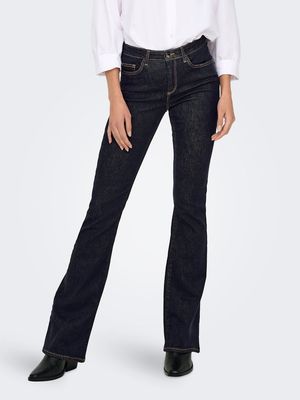ONLBLUSH MID FL STAYBLUE DNM REA023NOOS Dark Blue Denim