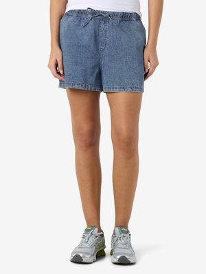 NMENZA MW REG ELAS SHORTS MG004MB NOOS Medium Blue Denim