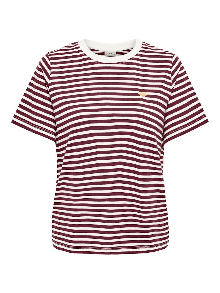 JDYPISA LIFE S/S PRINT TOP JRS NOOS Cloud Dancer-NW STR WINDSORW