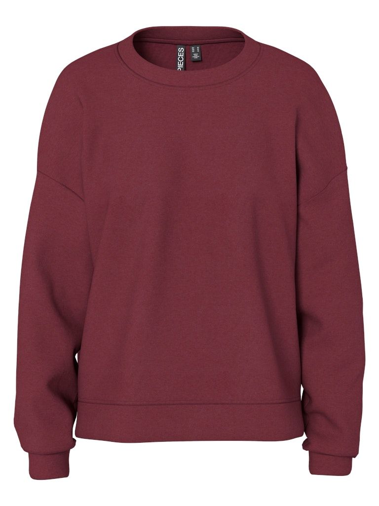 PCCHILLI LS LOOSE SWEAT NOOS BC Tawny Port