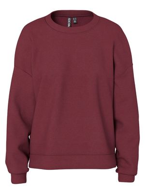 PCCHILLI LS LOOSE SWEAT NOOS BC Tawny Port
