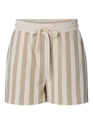 PCCHILLI SUMMER SHORTS STRIPE UB NOOS BC Crockery/NEW CLOUD D