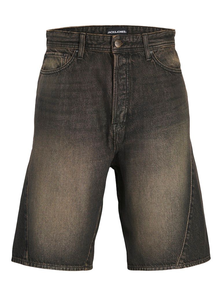 JJIRON JJSKEWED SHORTS SBD 464 Black Denim