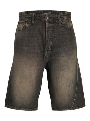 JJIRON JJSKEWED SHORTS SBD 464 Black Denim