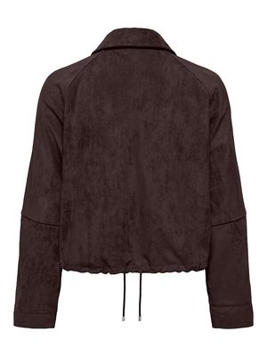 ONLLIXA L/S FAUX SUEDE JACKET CC PNT Chocolate Torte