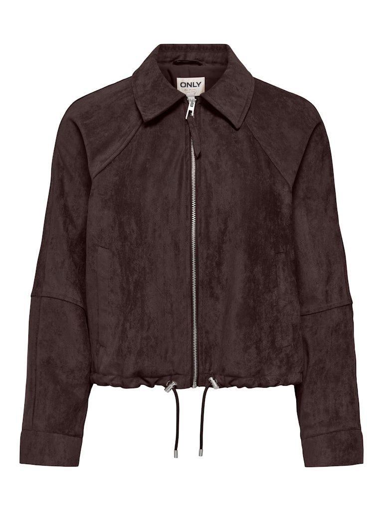 ONLLIXA L/S FAUX SUEDE JACKET CC PNT Chocolate Torte