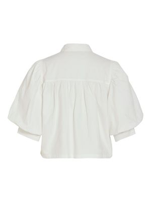 VIREALU 2/4 COLLAR SHIRT Snow White