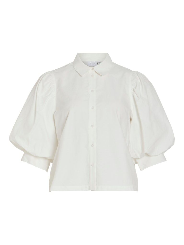 VIREALU 2/4 COLLAR SHIRT Snow White