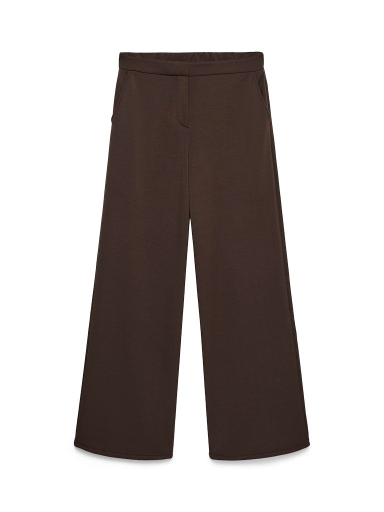 VMBELLIS MW WIDE PANT NOOS Chocolate Torte