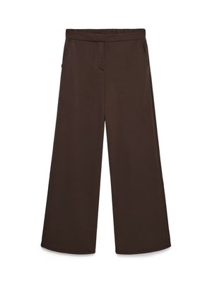VMBELLIS MW WIDE PANT NOOS Chocolate Torte