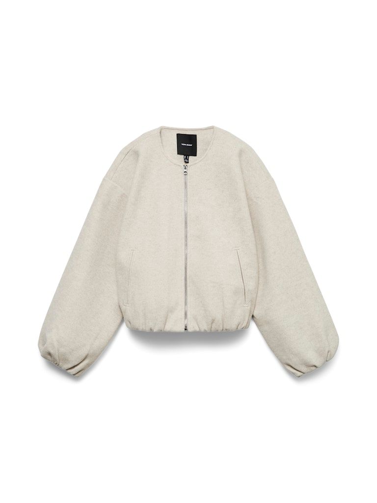 VMCHLOE LS BOMBER JACKET NOOS Moonbeam/MELANGE