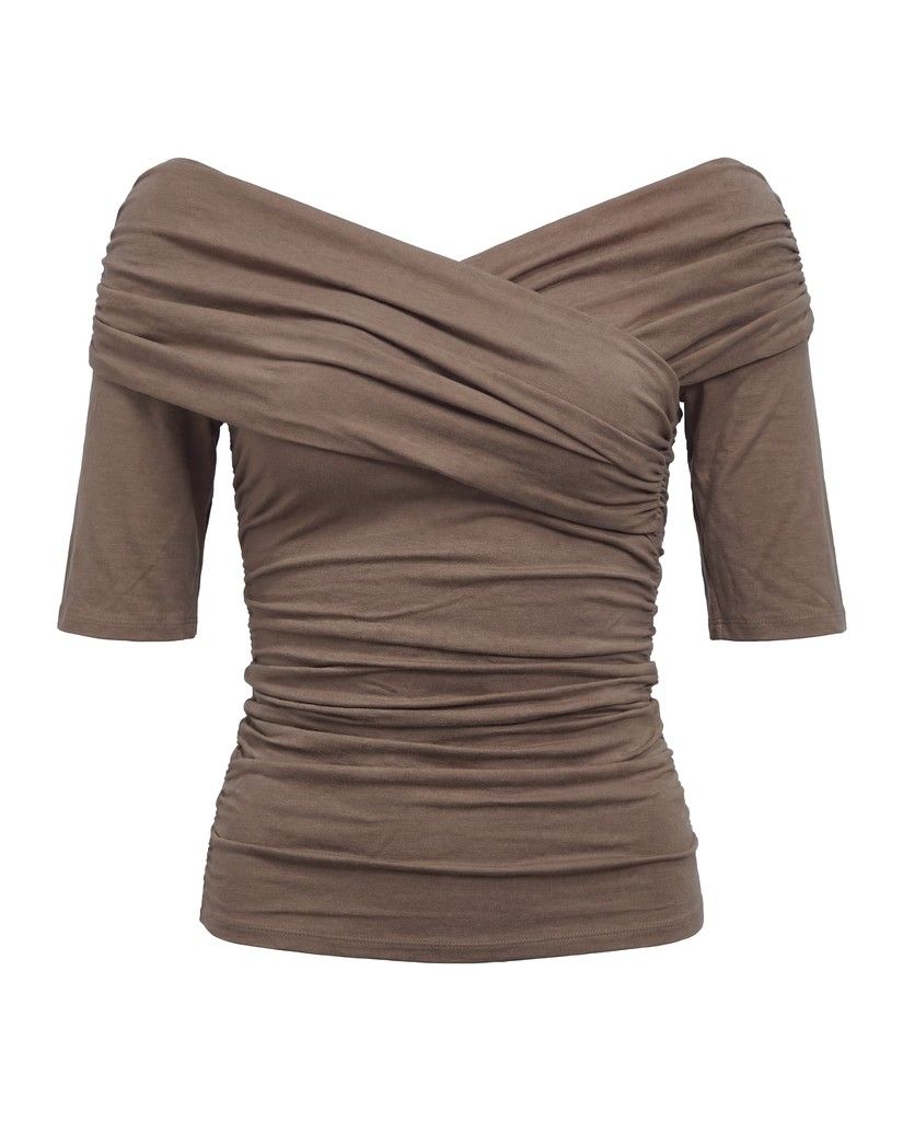 OBJLEVIH 2/4 CROSS OVER TOP NOOS Morel